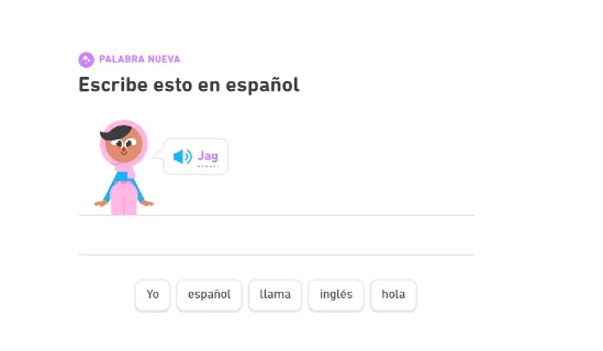 Forma de aprender Duolingo