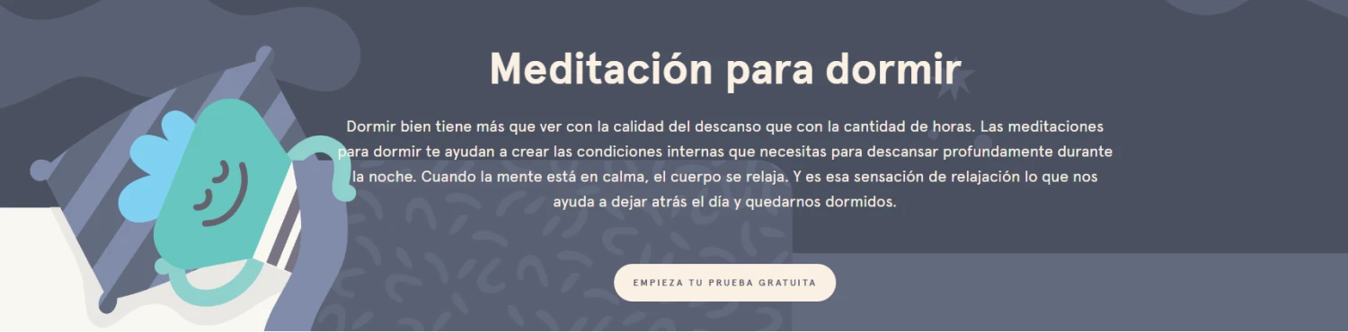 Meditating with Headspace for better sleep