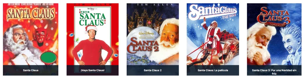 Películas navideñas en Netflix